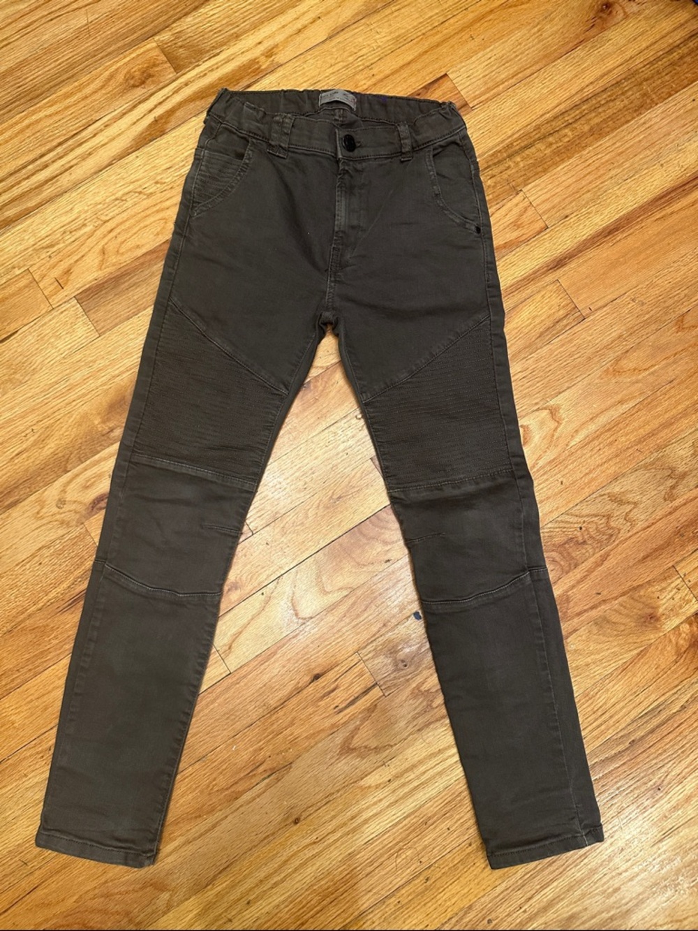 Zara Kids Dark Olive Green Jeans